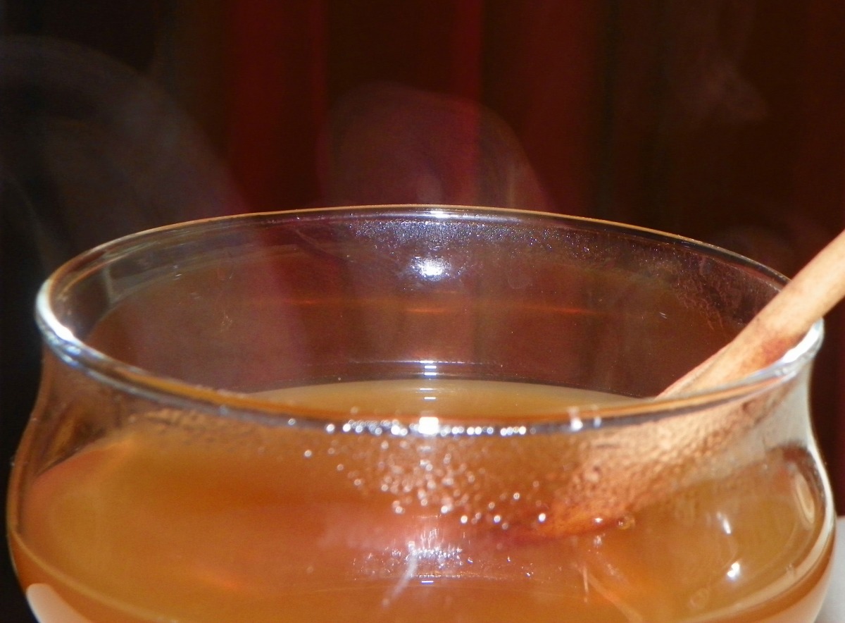 Mulled Blood Orange Canelazo with Spiced Rum