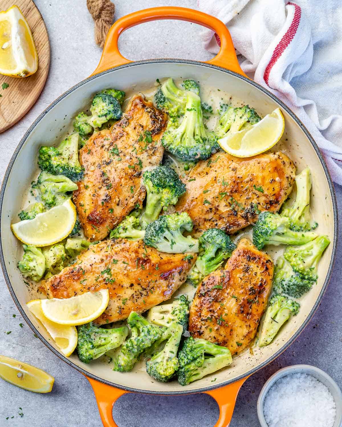 Roasted Lemon-Thyme Chicken with Organic Spring Vegetables