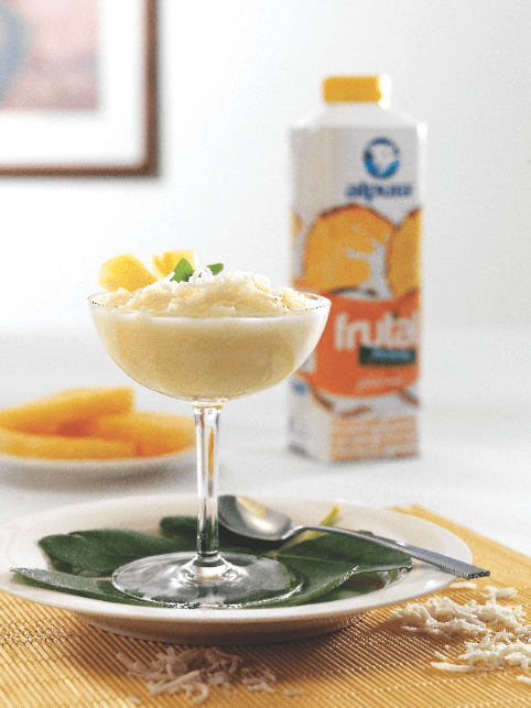 Playful Pineapple Coconut Rice Pudding