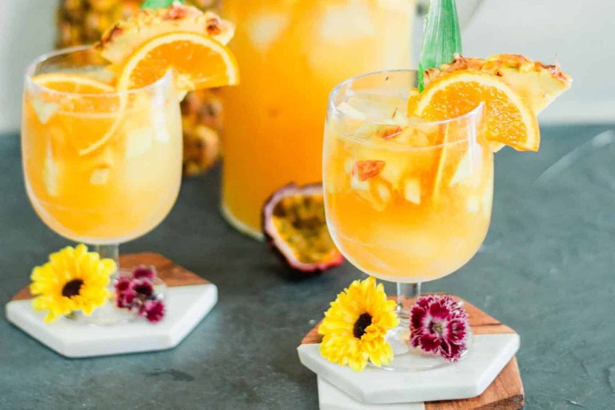 Tropical Puerto Rican Citrus Fizz