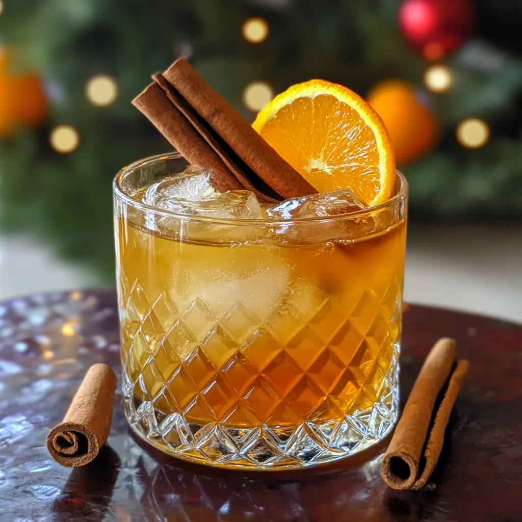 Citrus & Warm Spice Old Fashioned