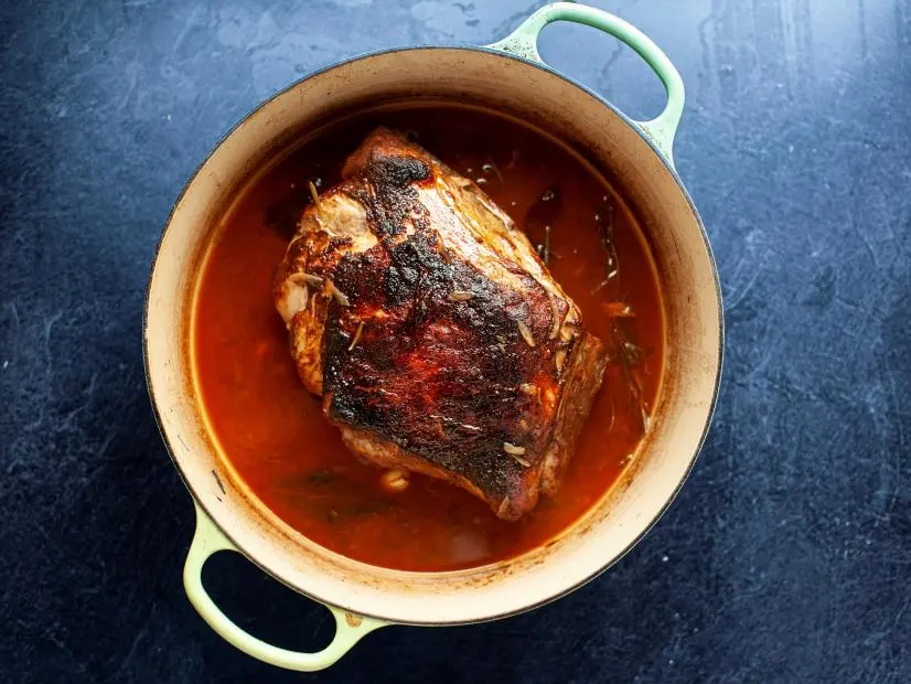 Slow-Cooked Pork with Cider and Paprika