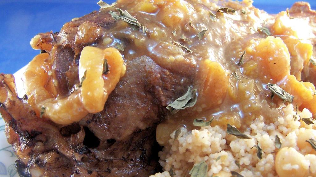Slow-Cooked Moroccan Lamb with Apricots and Warm Spices