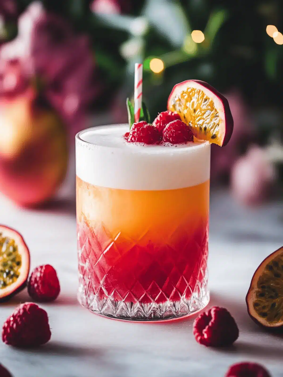 Tropical Citrus Tequila Sour