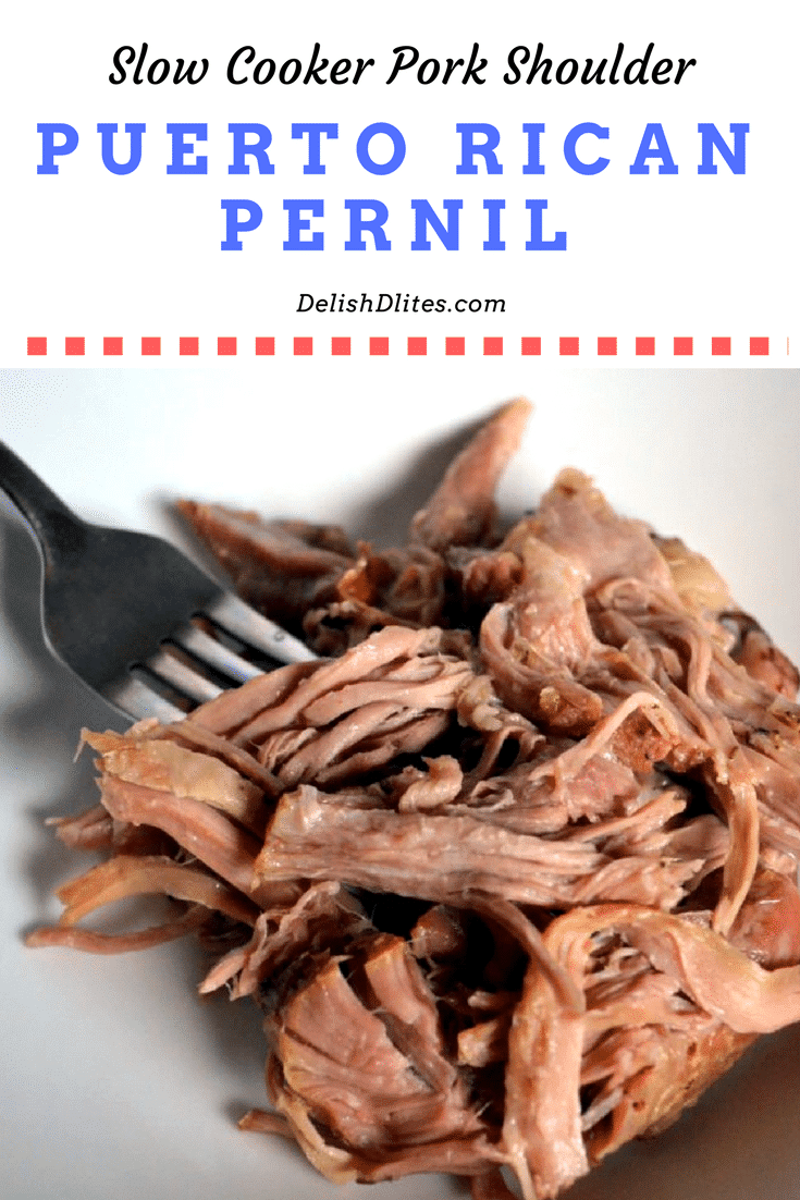 Puerto Rican Pernil-Style Slow Roasted Pork Shoulder