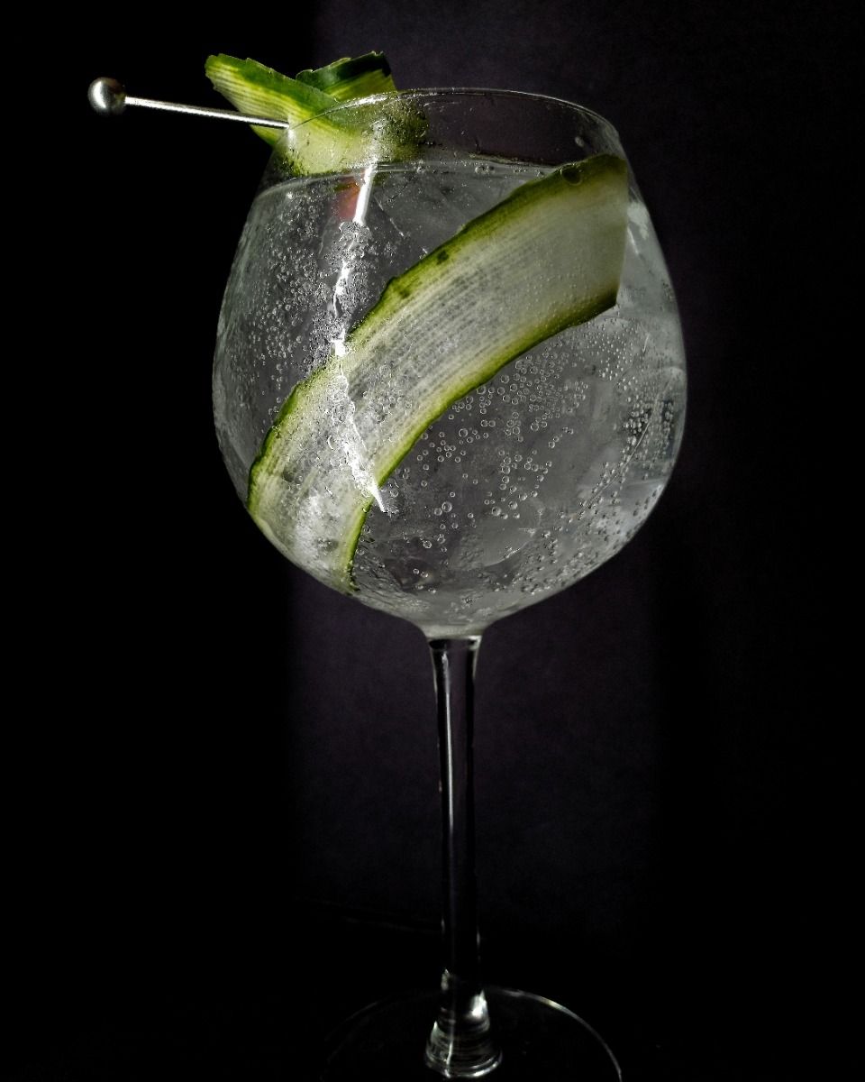 Gentle Gin and Tonic with Cucumber Twist