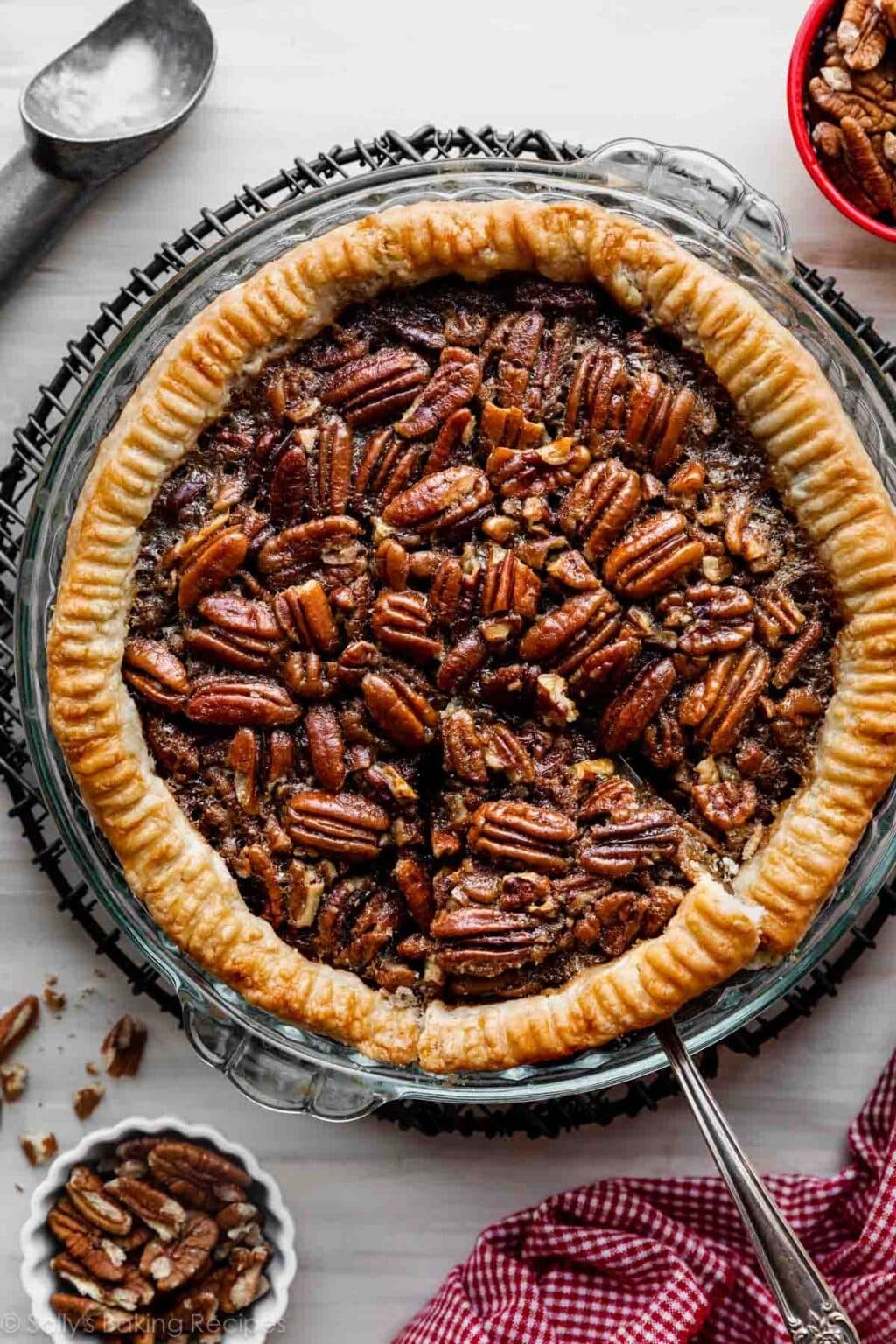 Maple-Bacon Pecan Pie with Crumb Topping