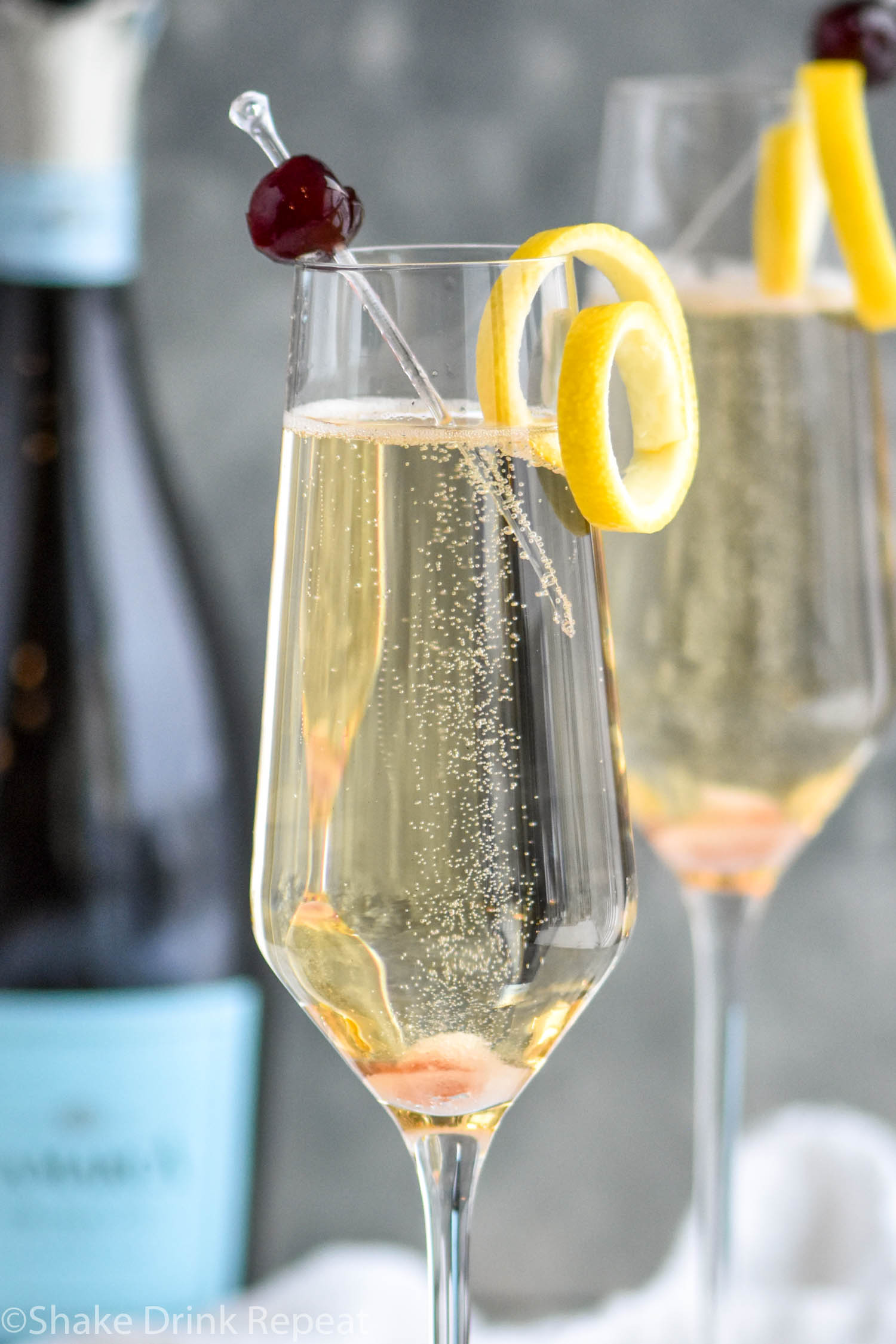 Citrus Gin Champagne Sparkler