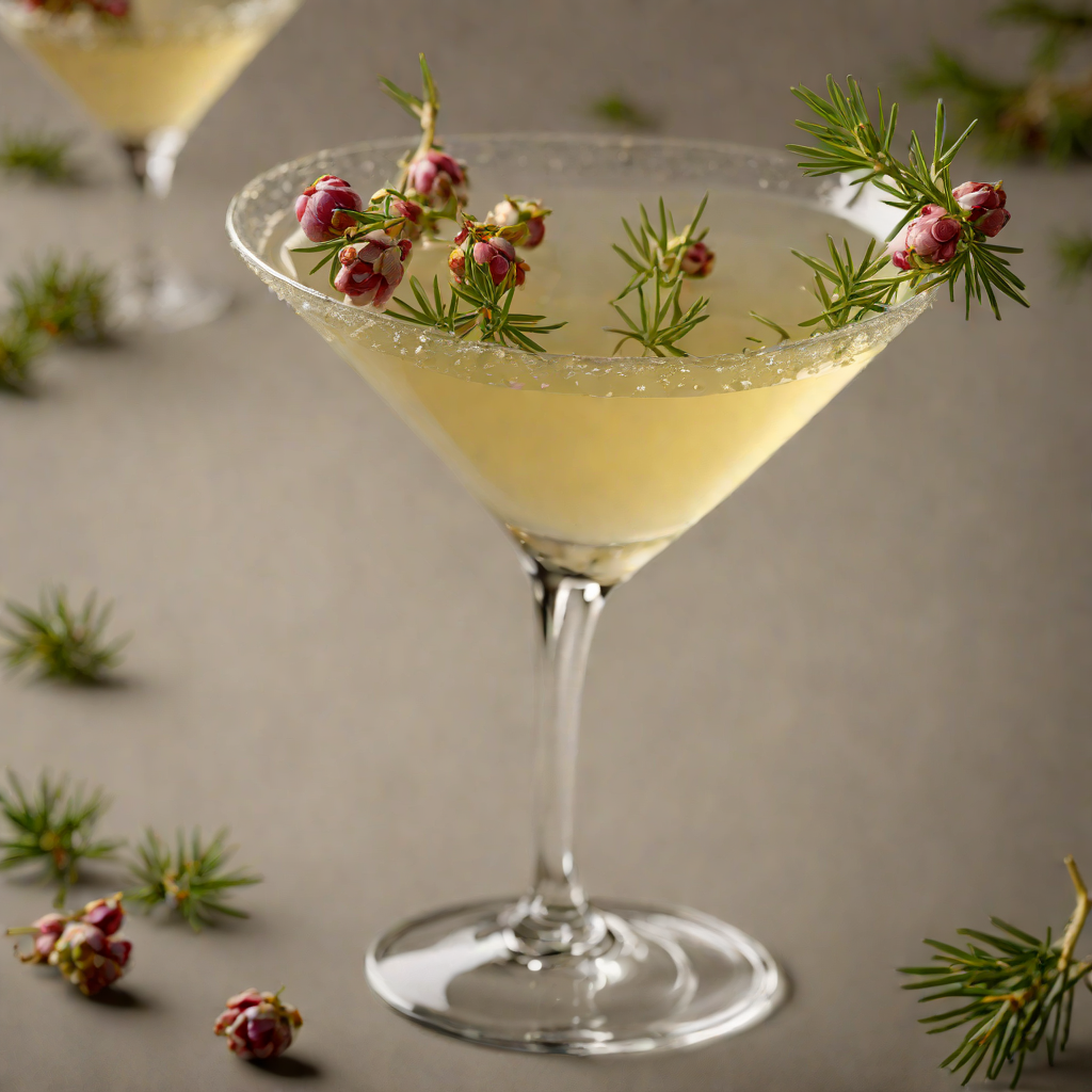 Juniper Blossom Martini