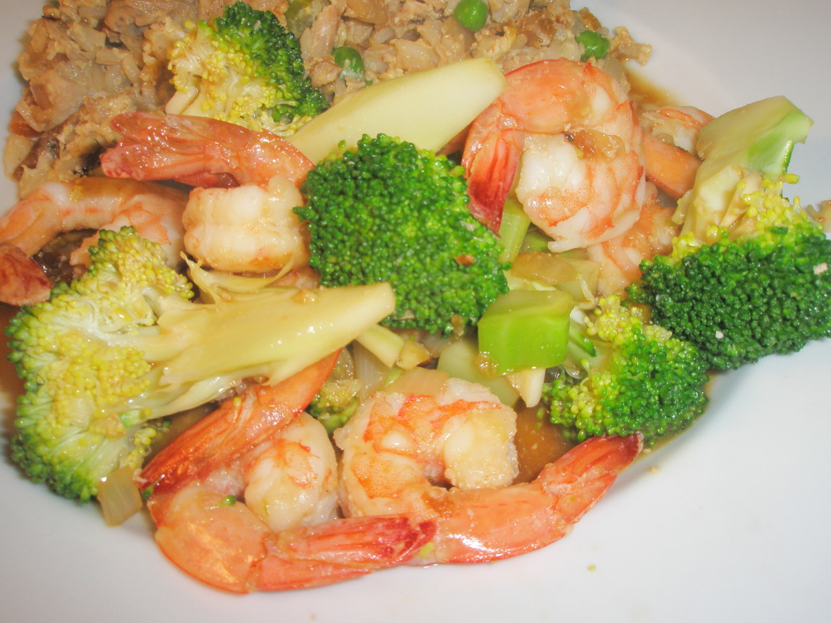 Asian-Glazed Shrimp and Broccoli Stir-Fry
