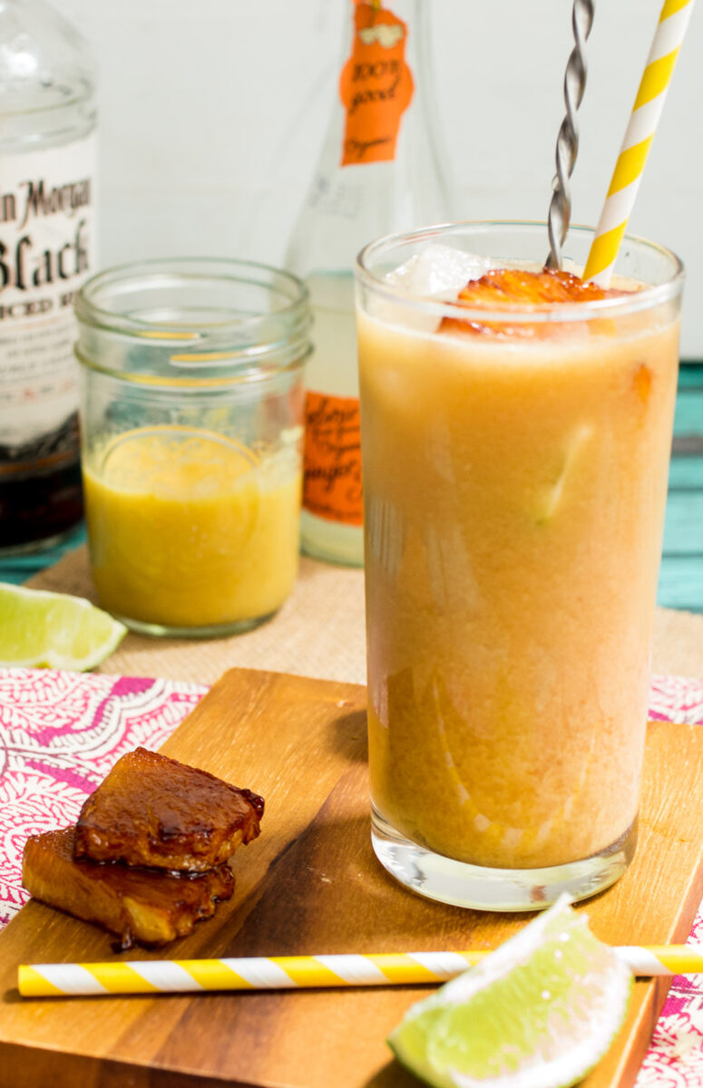 Dark Rum and Pineapple Storm