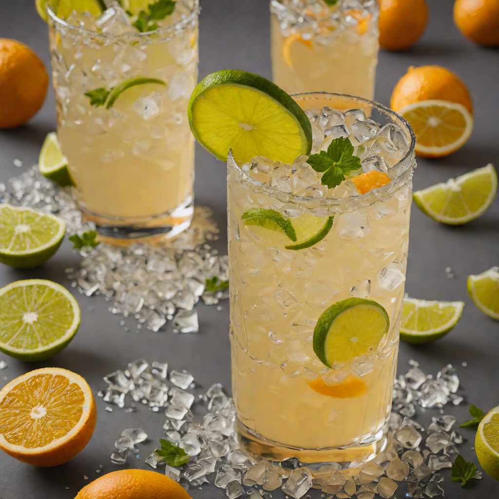 Citrus-Infused Tequila Paloma on the Rocks