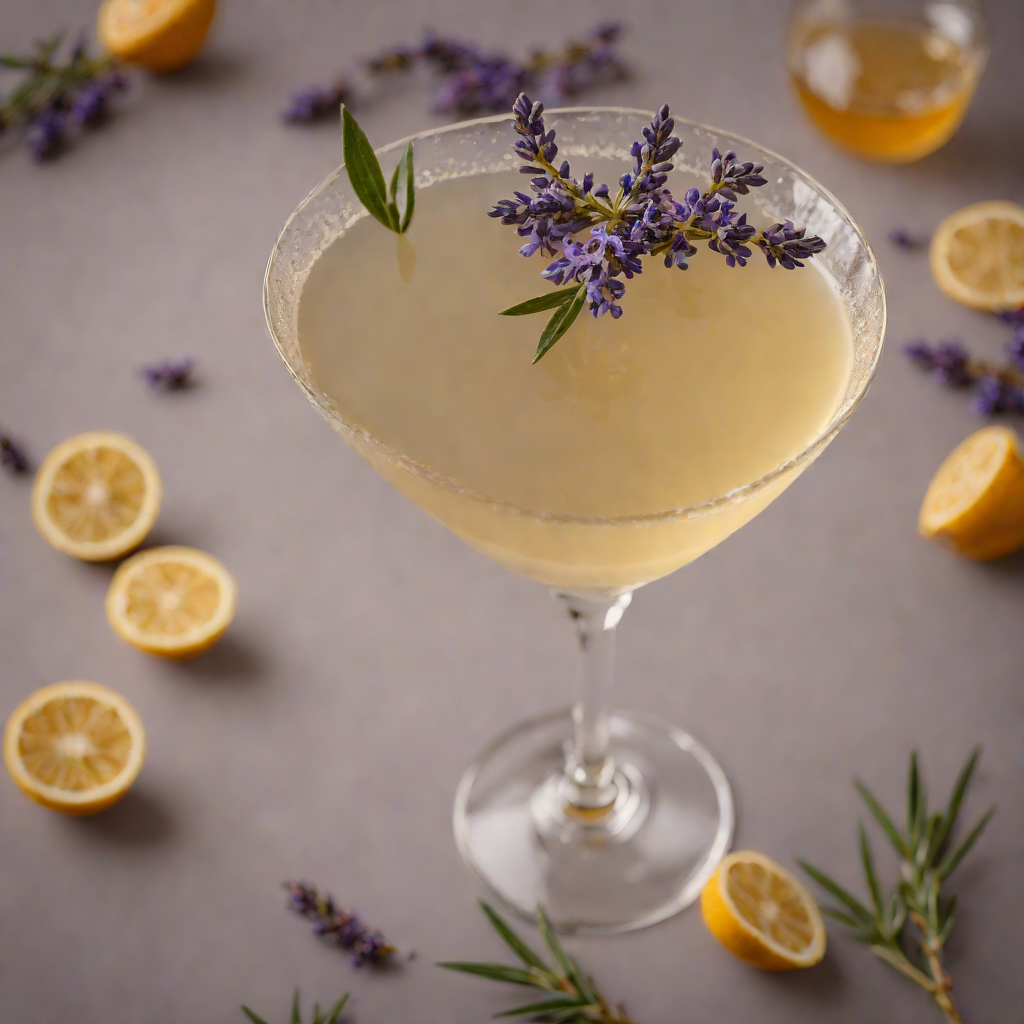 Lavender Honey Martini