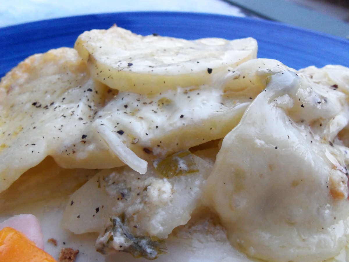 Creamy Herb-Gruyère Scalloped Potatoes