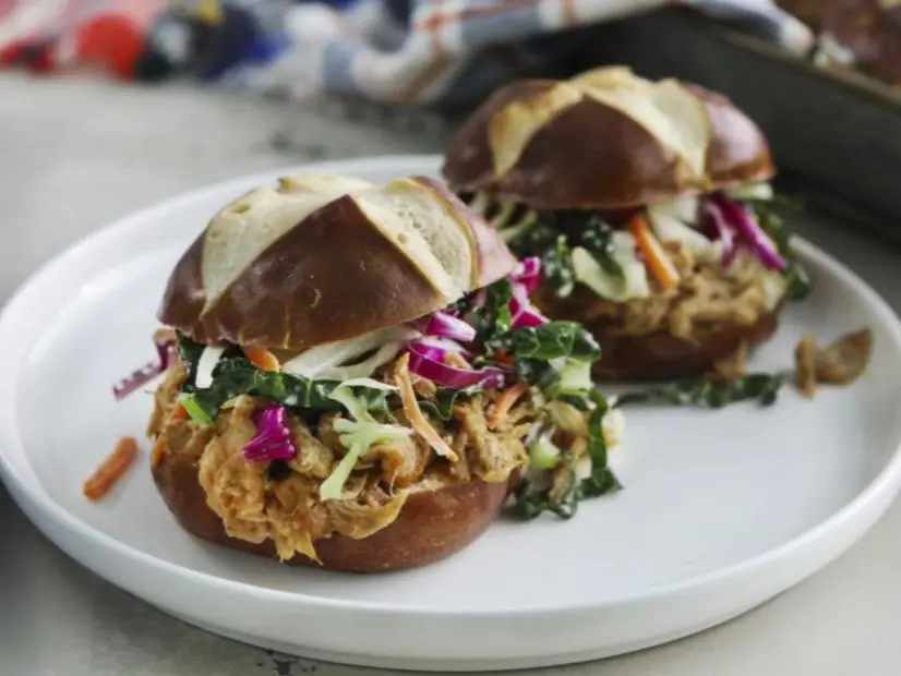 Craft Beer-Braised Pulled Pork Sliders with Tangy Slaw
