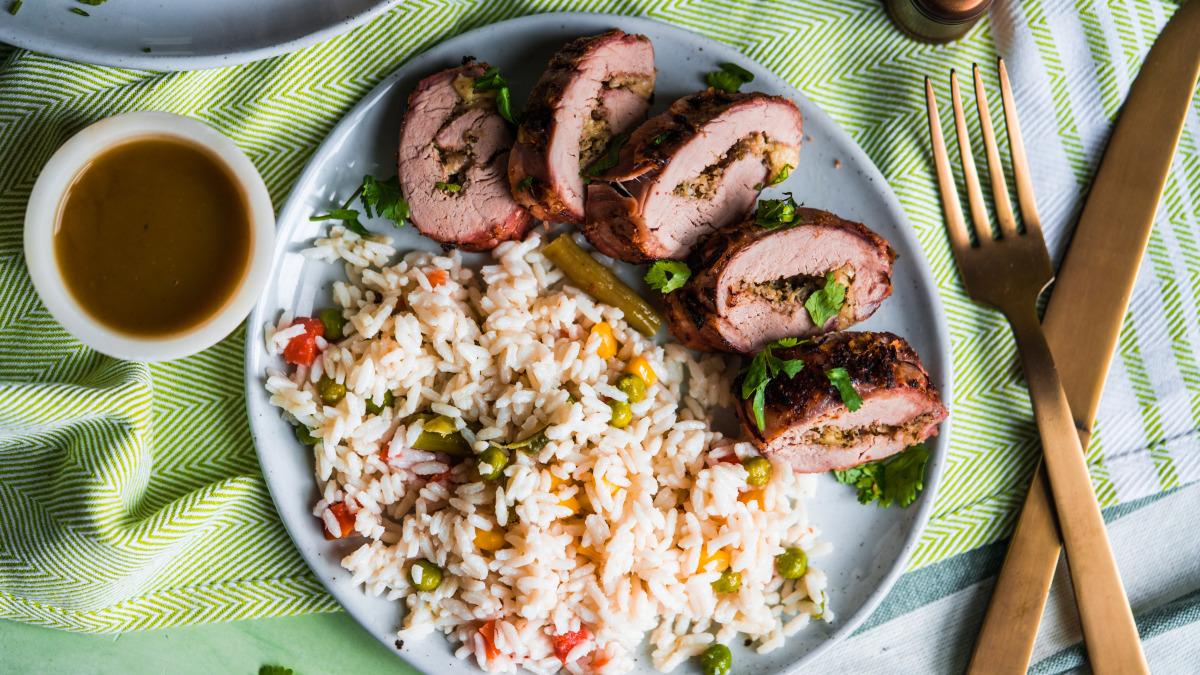Grilled Tex-Mex Pork Tenderloin with Cilantro-Lime Marinade
