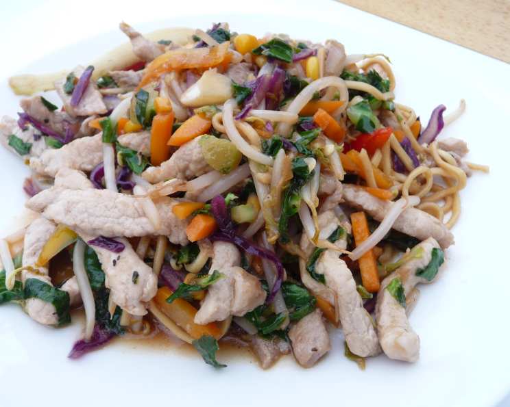 Sweet and Tangy Asian-Style Pork Stir Fry