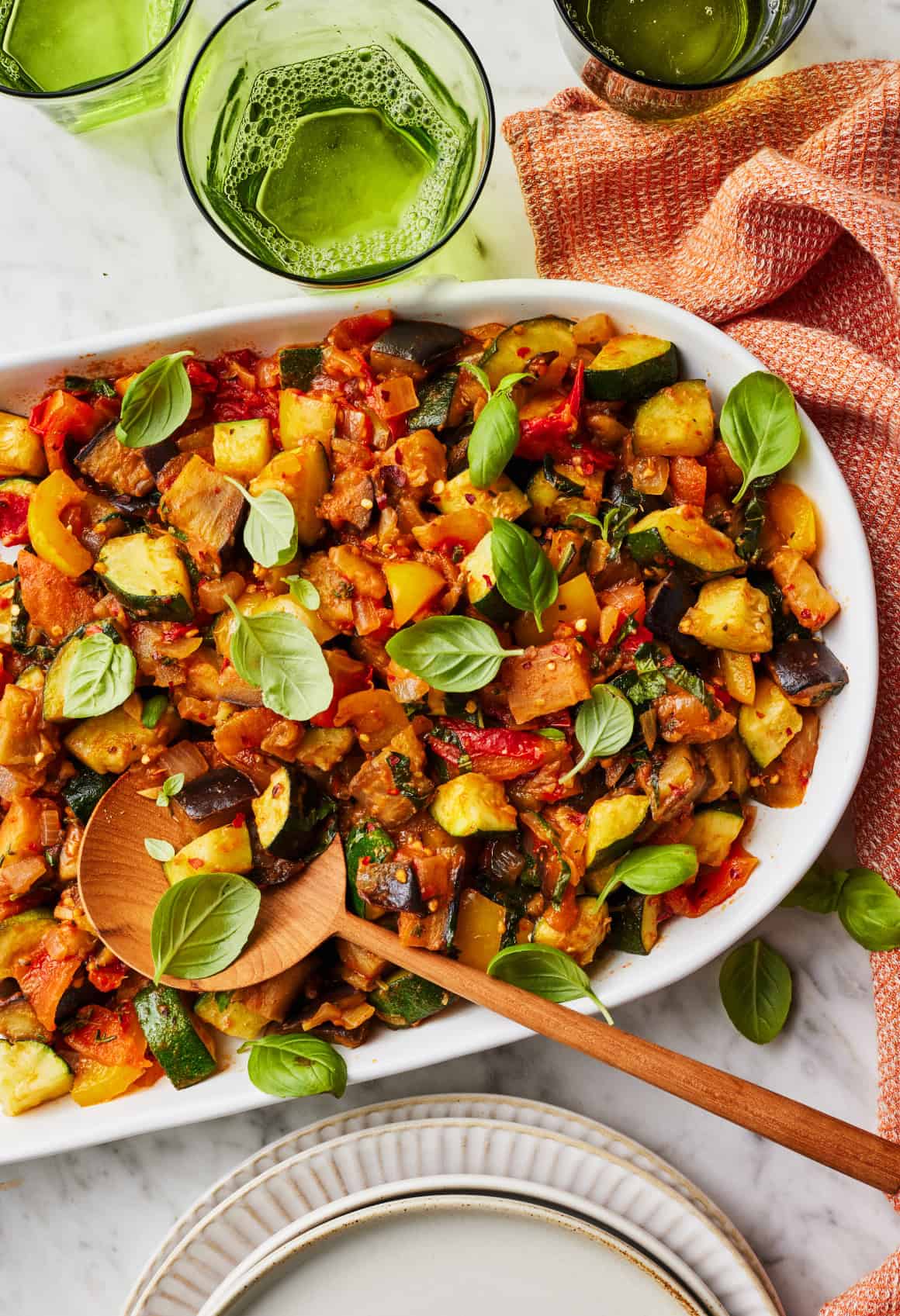 Oven-Roasted Ratatouille with Herbes de Provence