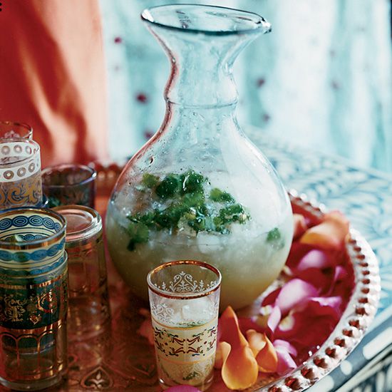 Honeyed Ginger Rum Punch
