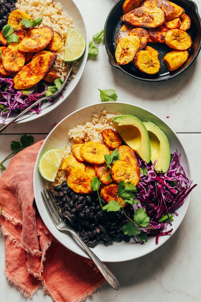 Stewed Amazonian Black Bean and Plantain Ragout
