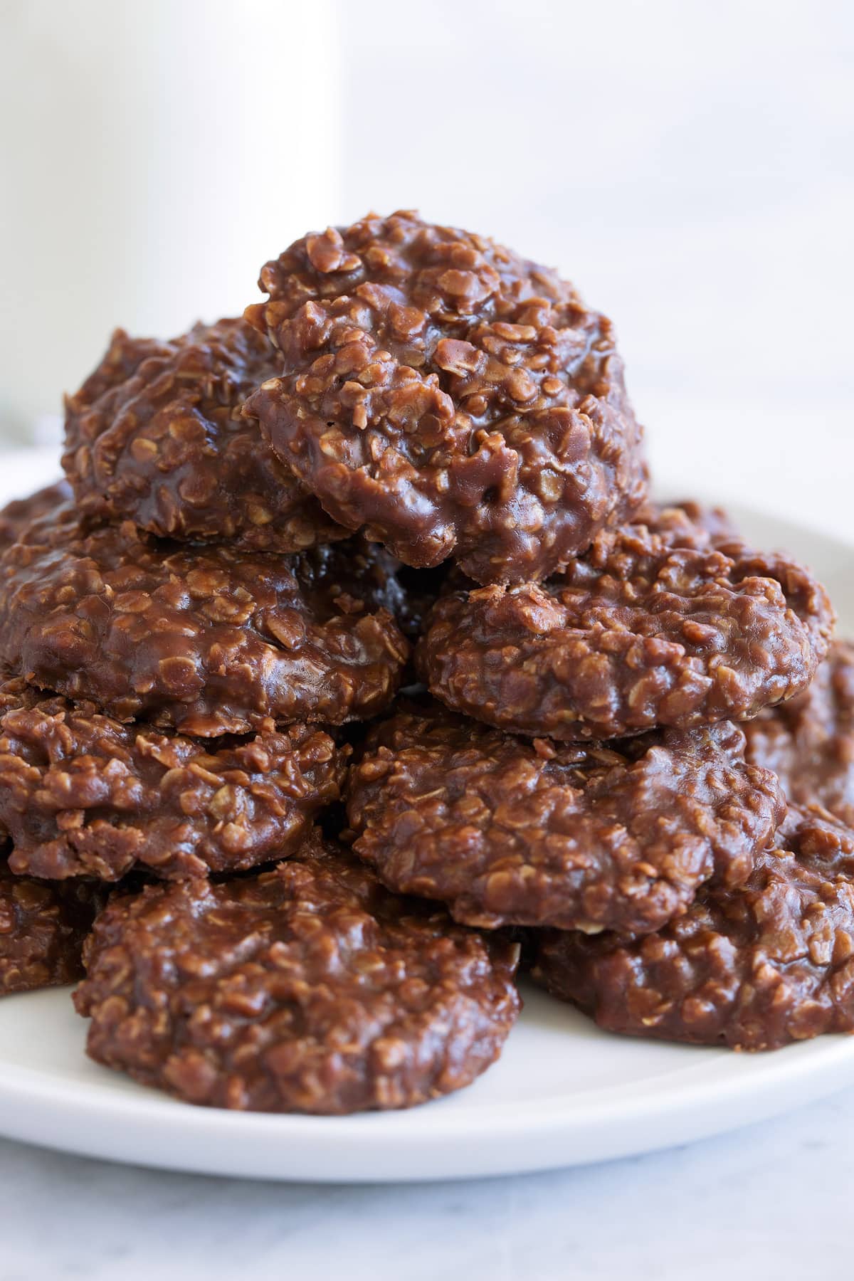 No-Bake Banana Oat Cookies with Peanut Butter