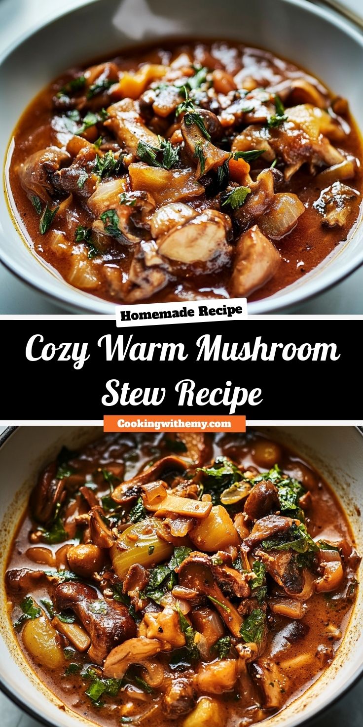 Slow-Braised Mushroom and Herb Stew