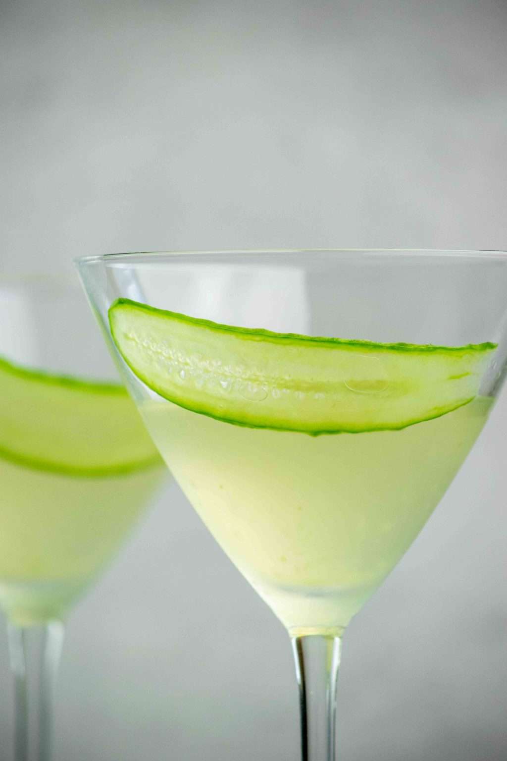 Citrus-Cucumber Gin Martini