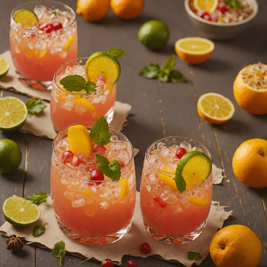 Buffet Sunset Rum Punch