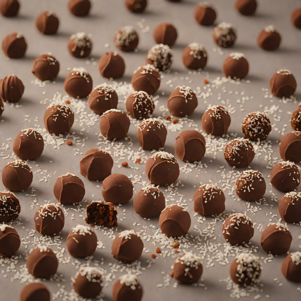 Malted Whiskey Chocolate Truffles with Sea Salt