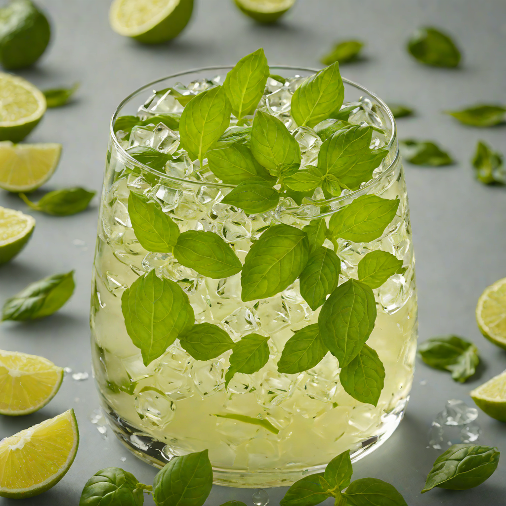 Bright Basil Vodka Smash