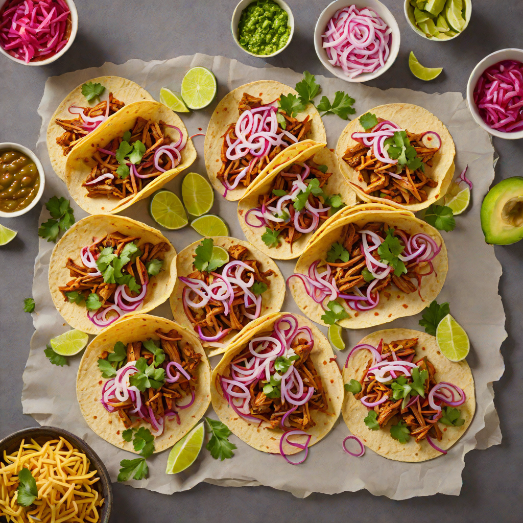 Curry-Spiced Pulled Pork Tacos with Pickled Red Onion