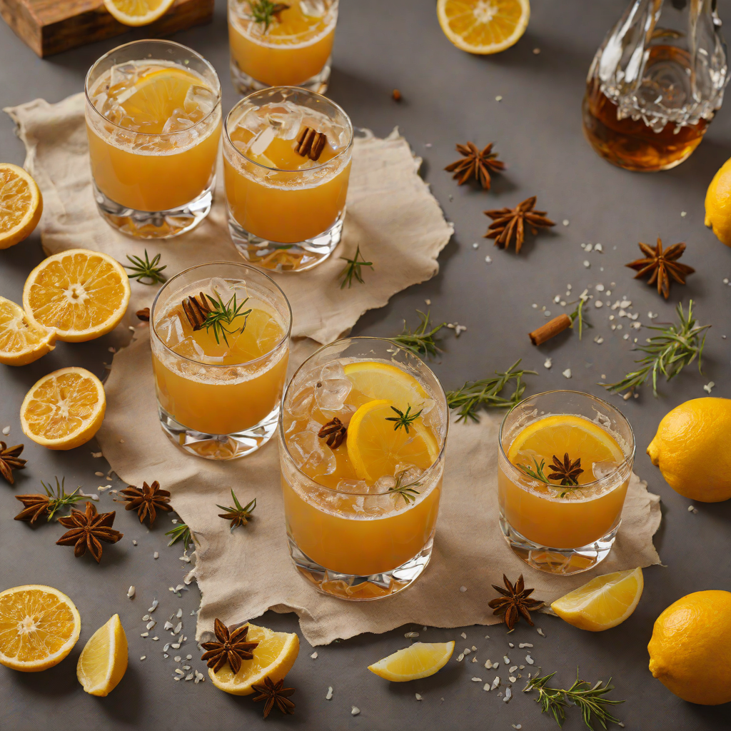 Spiced Honeyed Whiskey Sour