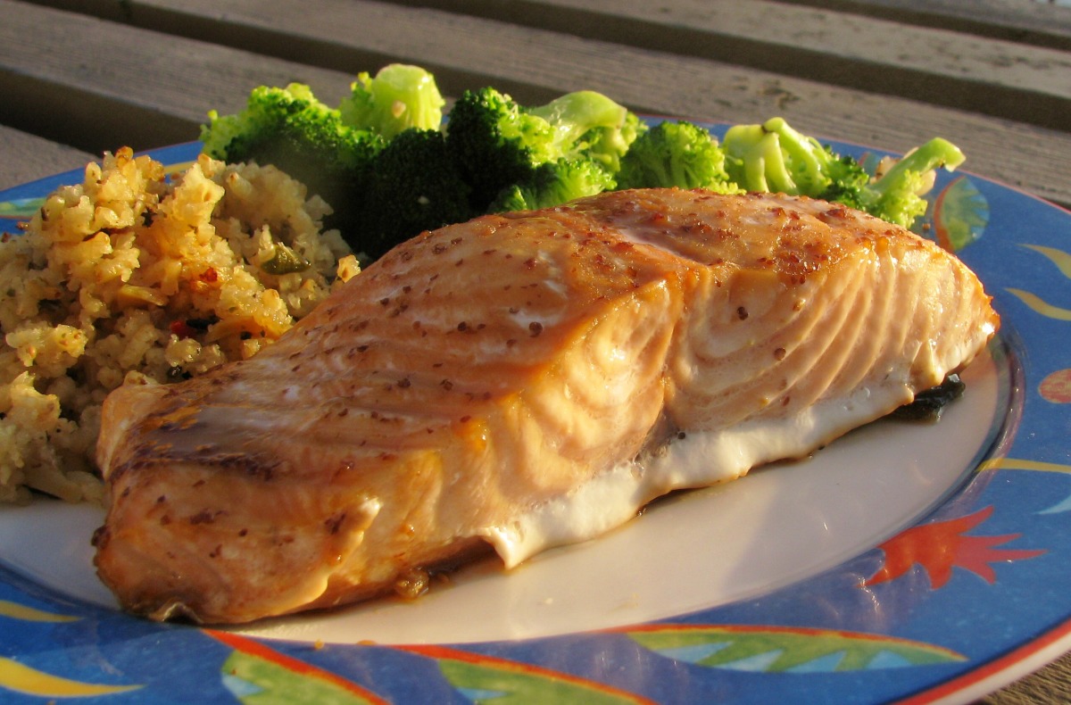 Vintage Martin's Maple Glazed Salmon