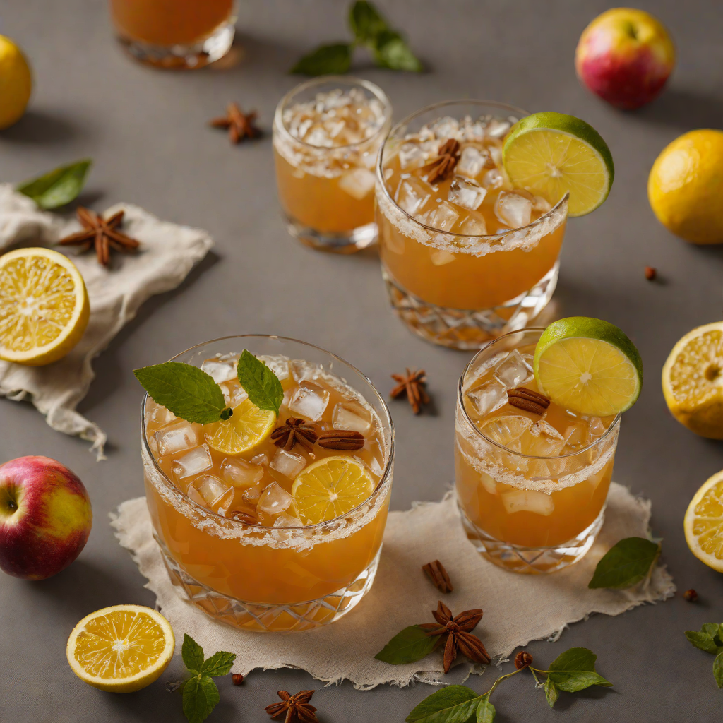 Spiced Orchard Whiskey Sour