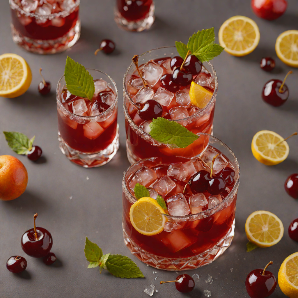 Smoky Cherry Whiskey Sour