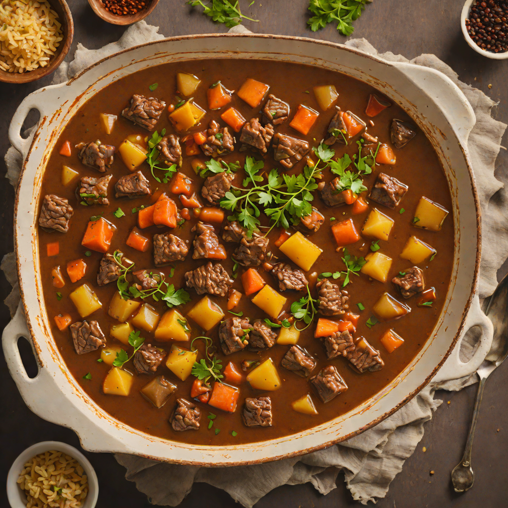Spiced Single Malt Scotch Beef Stew