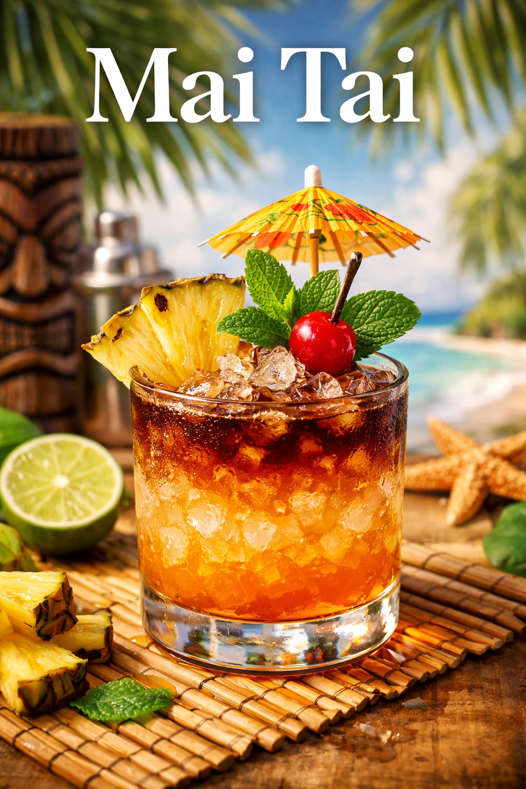 Tropical Driftwood Mai Tai
