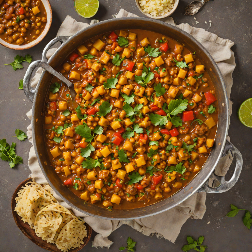 One-Pot Ethiopian Spiced Vegetable and Chickpea Curry
