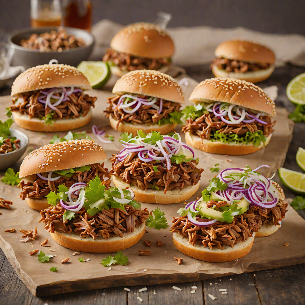 Smoky California-Style Pulled Pork Sandwiches