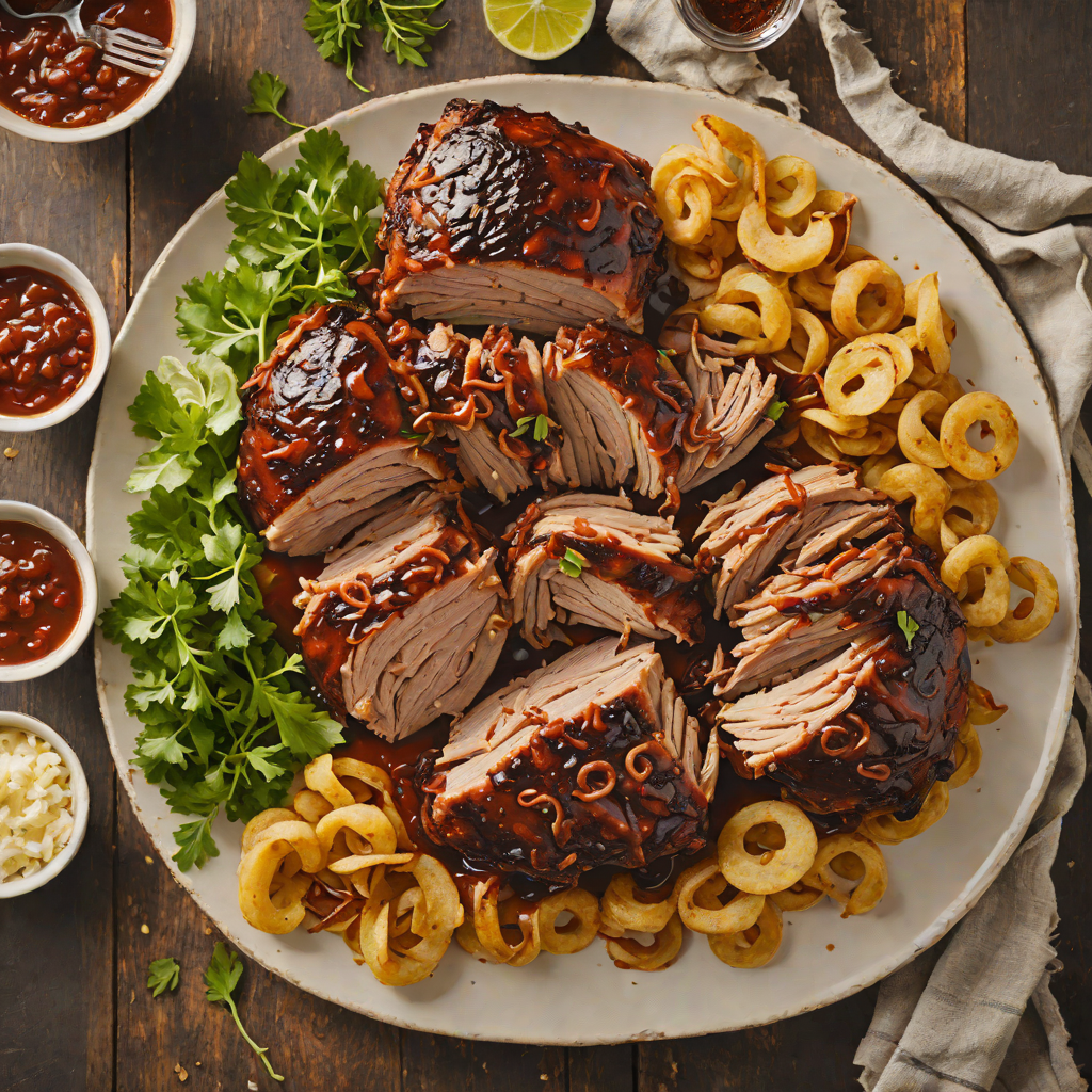 Smoky Maple-Glazed Pulled Pork Shoulder