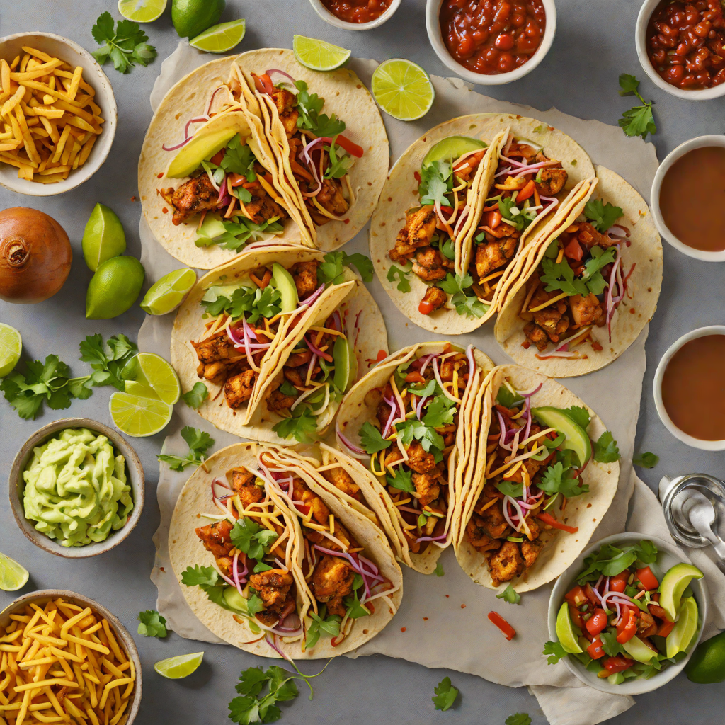 Air Fryer Chipotle Honey Glazed Chicken Tacos