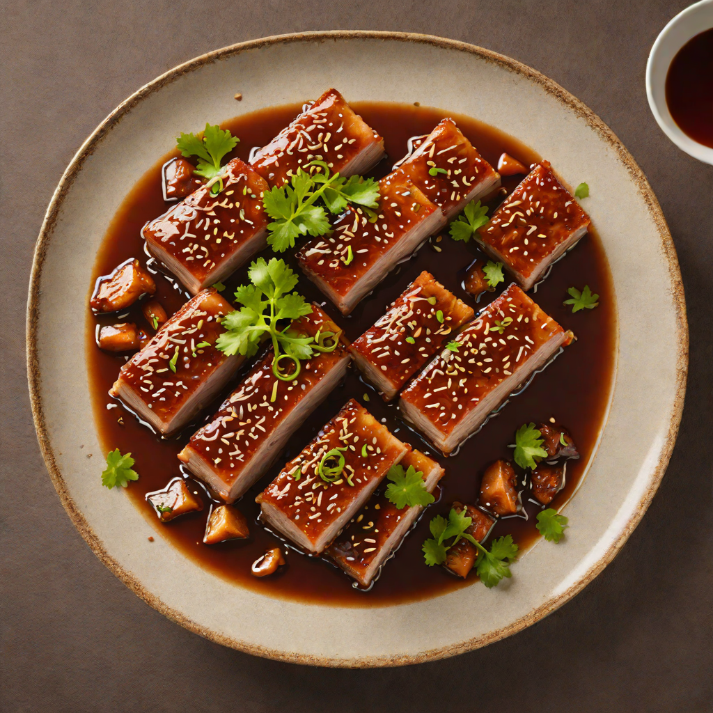 Shanghai-Style Braised Pork Belly with Soy and Five-Spice
