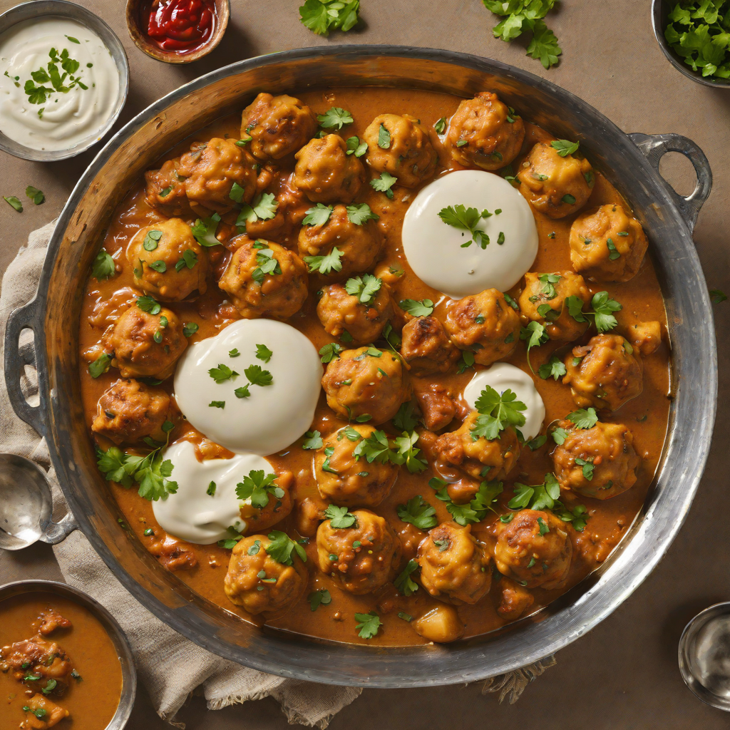 Kashmiri Vegetable Dum Aloo with Yogurt and Spices