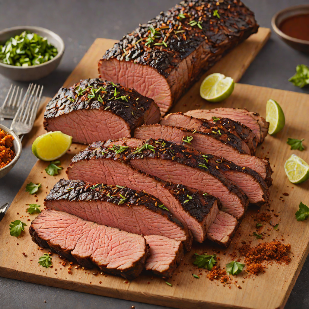 Charred Tri-Tip with California BBQ Dry Rub