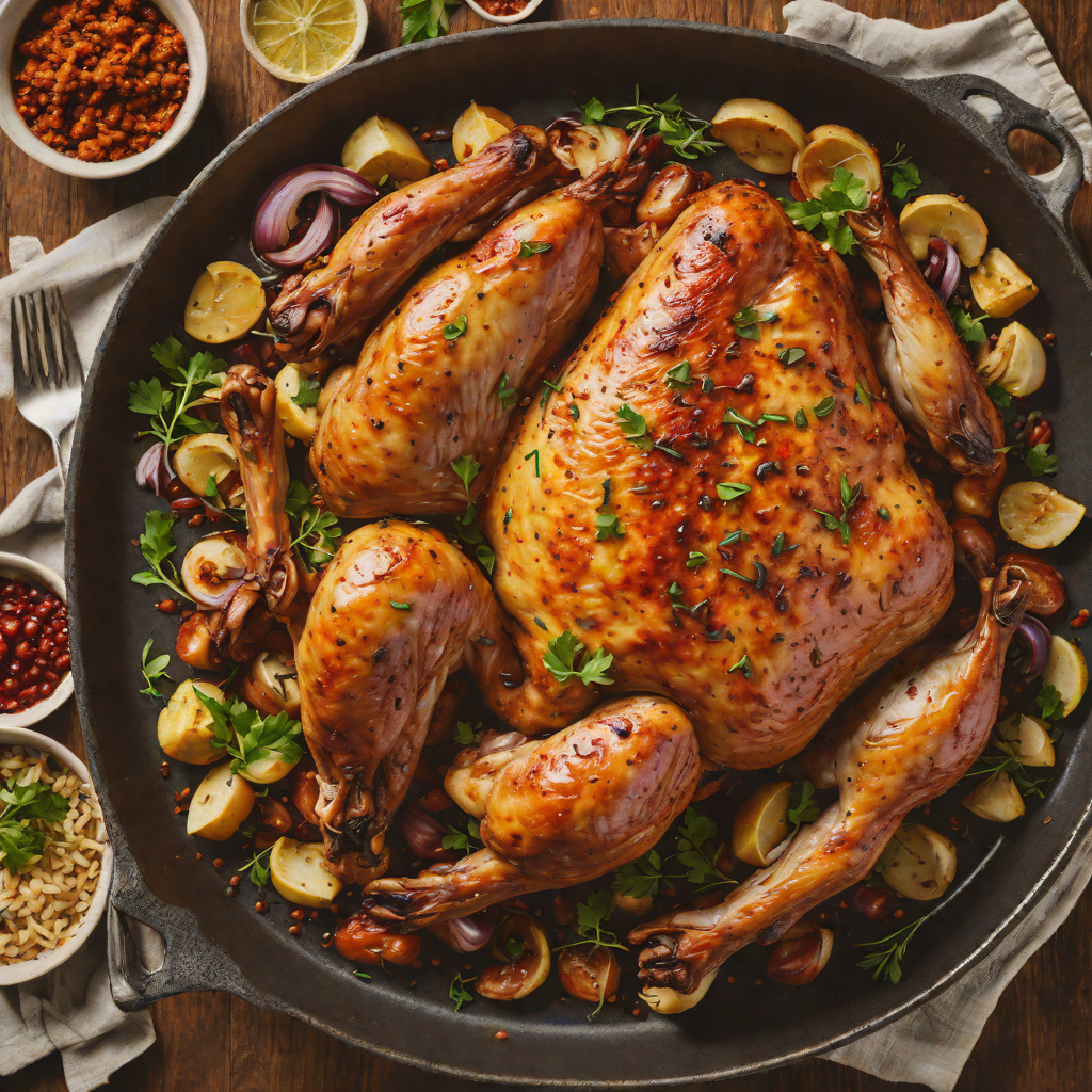 Pan-Roasted Chicken with Smoked Paprika and Garlic