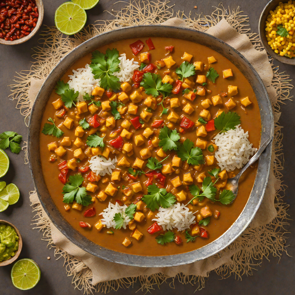 Vegetable and Chickpea Ethiopian Curry with Berbere and Coconut
