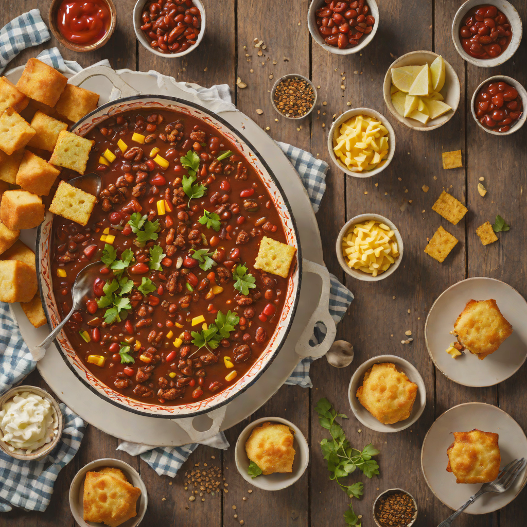 Go-Kart Chili Con Carne with Mini Cornbread Muffins