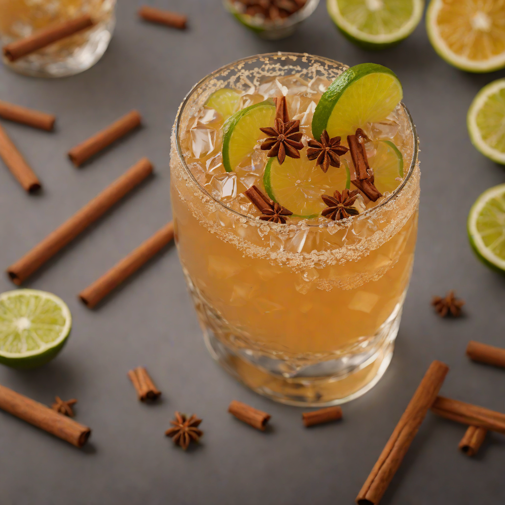Spiced Tequila Cinnamon Sour