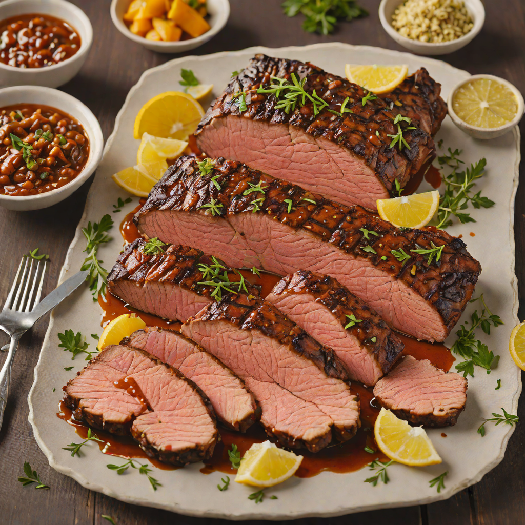 Smoky Grilled Tri-Tip with Citrus Herb Marinade