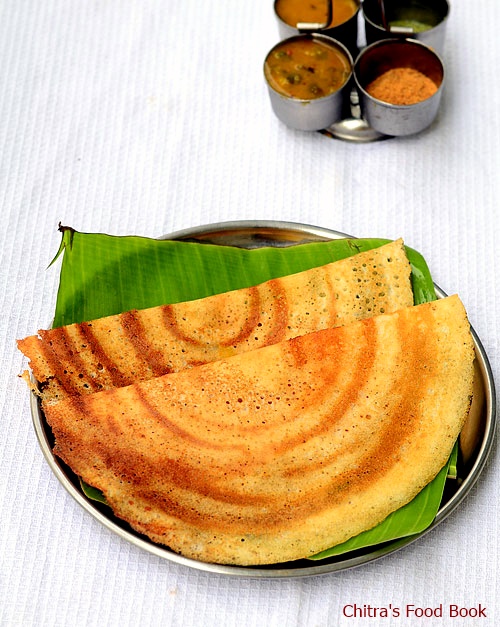 Pan-Fried Thattil Kutti Dosa with Urad Dal and Rice Batter